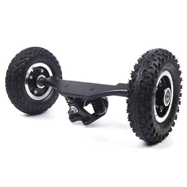 Offroad elektrisk skateboard truck, holdbar aluminiumskonstruktion, 8-tommer hjulstørrelse,sort