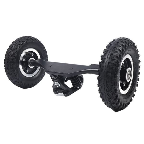 Offroad elektrisk skateboard truck, holdbar aluminiumskonstruktion, 8-tommer hjulstørrelse,sort