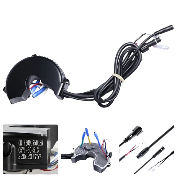 Bafang Mid Motor Controller, 36V til 52V kompatibilitet, 250W til 1000W effektvurderinger,36V350W 18A C571-30-513