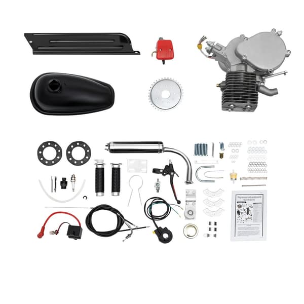 Cykel Motor Kit, Høj Hastighed 28mi/t, 100CC Effekt,44 Tand