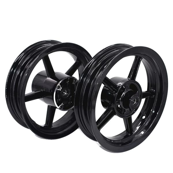 12 Tommer Dirt Bike Fælge, Foran Størrelse 2.50-12, Bagpå Størrelse 3.00-12, Aluminium Materiale