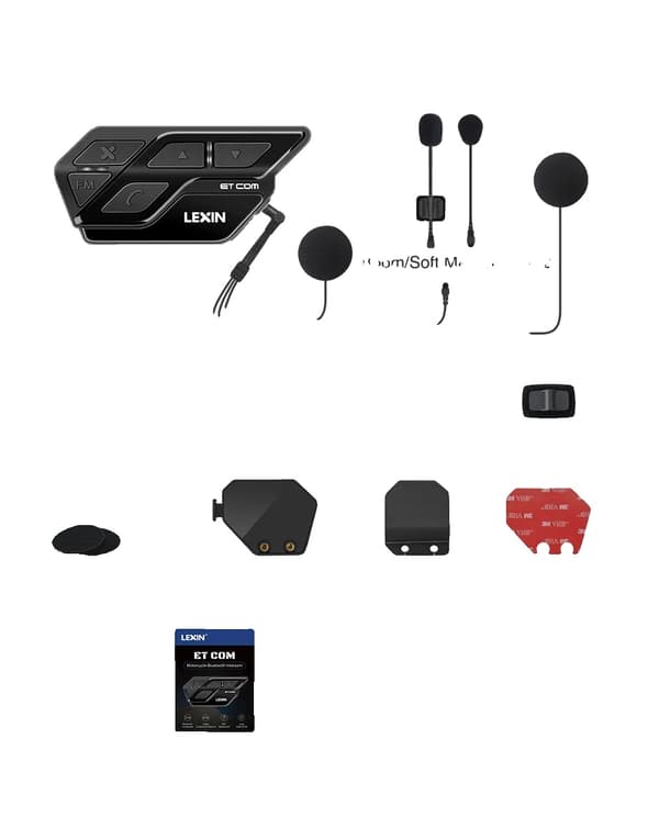 Kypäräintercom, Bluetooth 5.0, DIY-väri räätälöinti,kaksinkertainen pakkaus 2PC