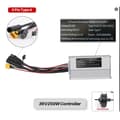 Miniatyrbild 2 av 2: Elcykel Navmotor Styrenhet, 36V250W till 48V750W Kompatibilitet, BF-UART Protokoll,36V250W Styrenhet