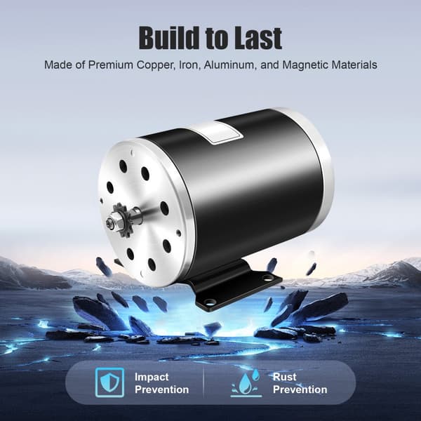 MY1020 Elektrisk Motor, 1000W Effekt, 3000 RPM Maksimal Hastighed,0