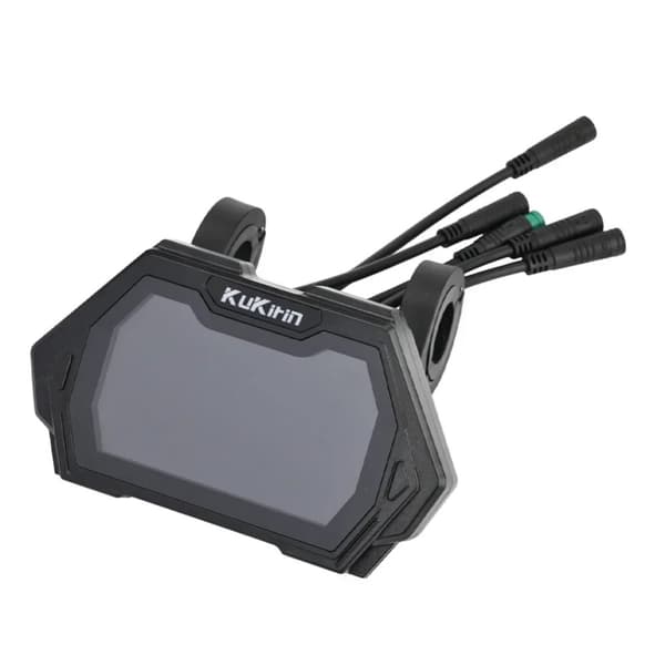 El-scooterdisplay, kompatibel med KUGOO KuKirin G2 Pro, hållbart plastmaterial, lättviktig design,svart