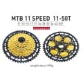 Miniatyrbillede 2 af 2: MTB cykel frihjul, separat design, ultralight aluminium., 11s 11-50t guld