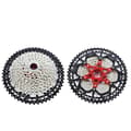 Miniatyrbild 1 av 2: MTB Cykel Frihjul, Separat Design, Ultralätt Aluminium, 12s 52t silver