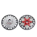 Miniatyrbillede 1 af 2: MTB cykel frihjul, separat design, ultralight aluminium., 9s 46t sølv