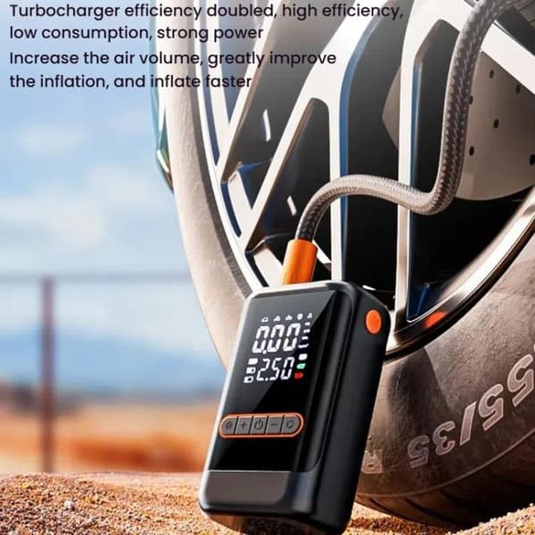 Ilmapumppu ladattava 3600 mAh
