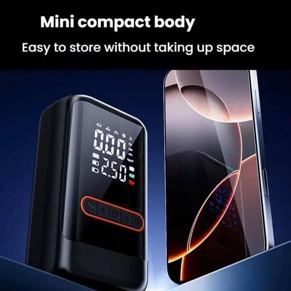 Ilmapumppu ladattava 3600 mAh