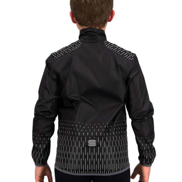 Sportful Jakke Reflex Sort 6 Years Dreng