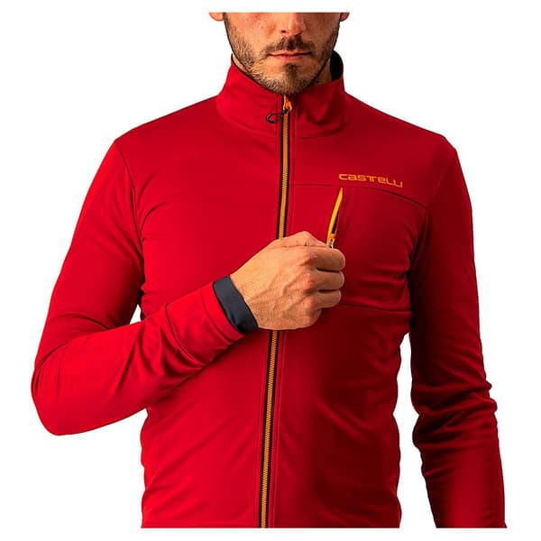 Castelli Jakke Go Rød L Mand