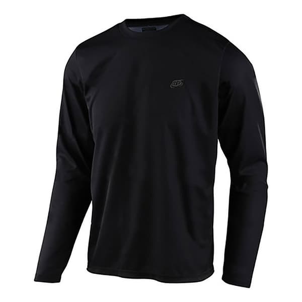 Troy Lee Designs Langærmet T-shirt Flowline Sort S Mand