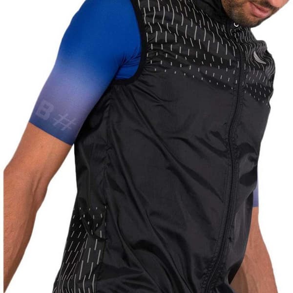 Sportful Gilet Reflex Sort L Mand