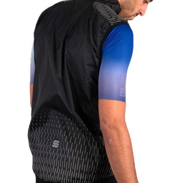Sportful Gilet Reflex Sort L Mand