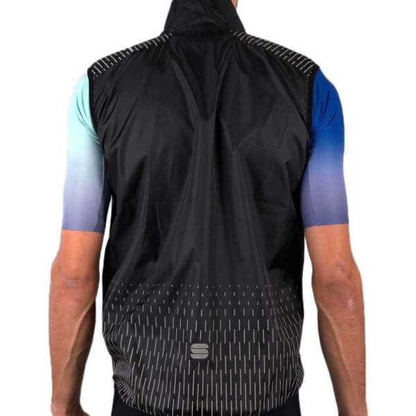 Sportful Gilet Reflex Sort L Mand