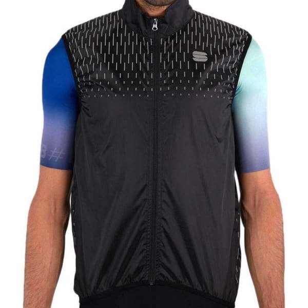 Sportful Gilet Reflex Sort L Mand