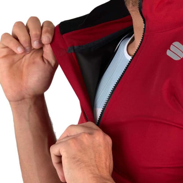 Sportful Kortärmad Jacka Fiandre Pro Röd 2XL Man