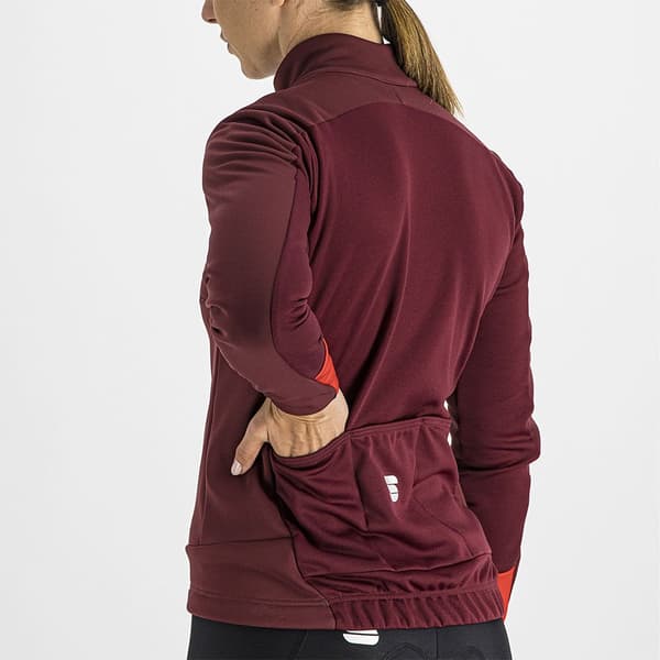 Sportful Jacka Tempo Röd M Kvinna