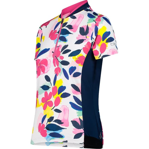 Cmp Kortärmad T-shirt Bike 32c6306 Vit XS Kvinna