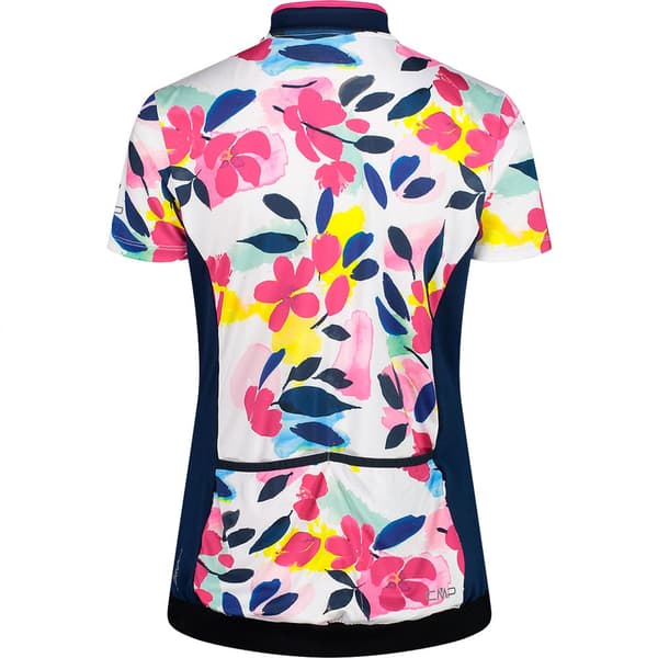 Cmp Kortärmad T-shirt Bike 32c6306 Vit XS Kvinna