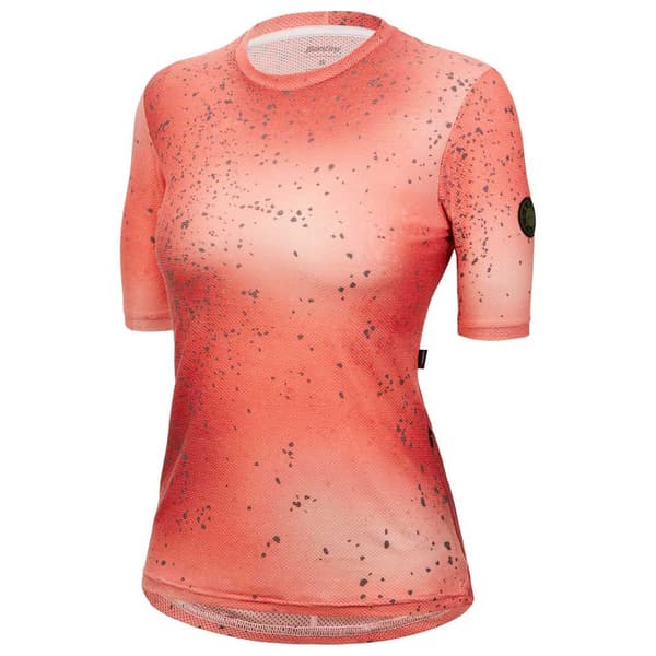 Santini Kortärmad T-shirt Fango Delta Rosa S Kvinna