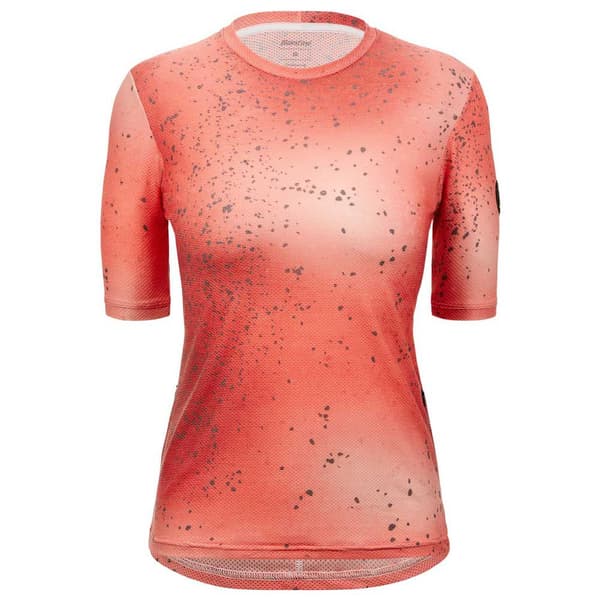 Santini Kortärmad T-shirt Fango Delta Rosa S Kvinna