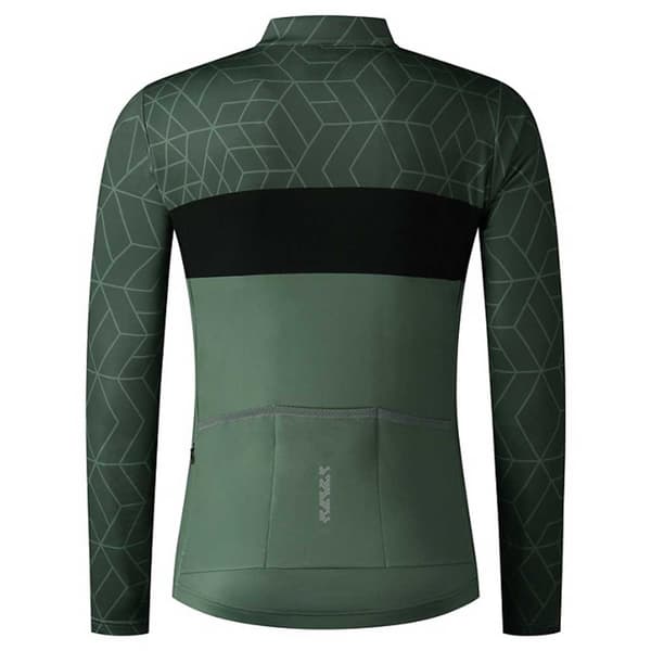 Shimano Jakke Vertex Printed Grøn M Mand