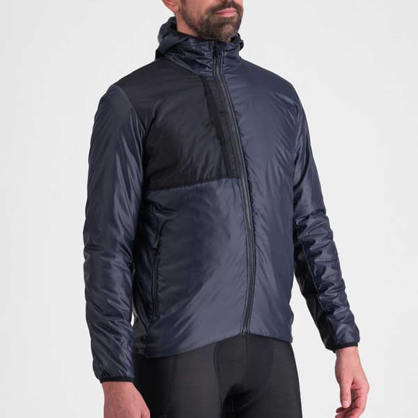 Sportful Jacka Supergiara Puffy Blå XL Man