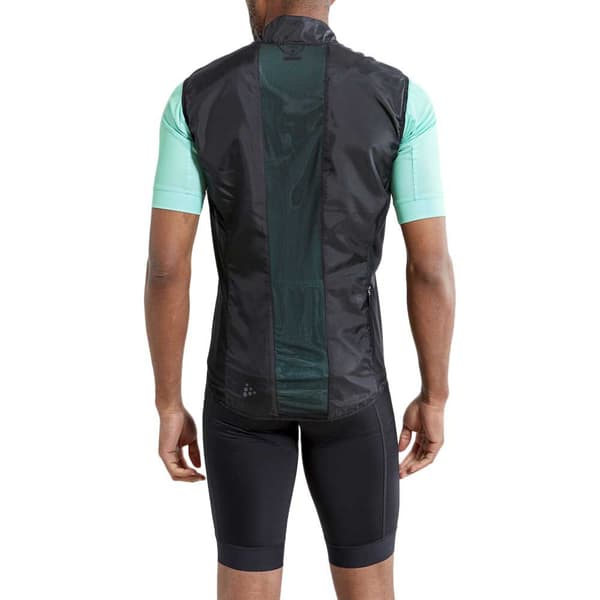 Craft Gilet Essence Light Wind Svart S Man