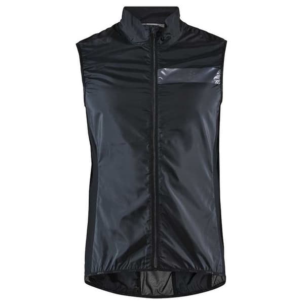 Craft Gilet Essence Light Wind Svart S Man