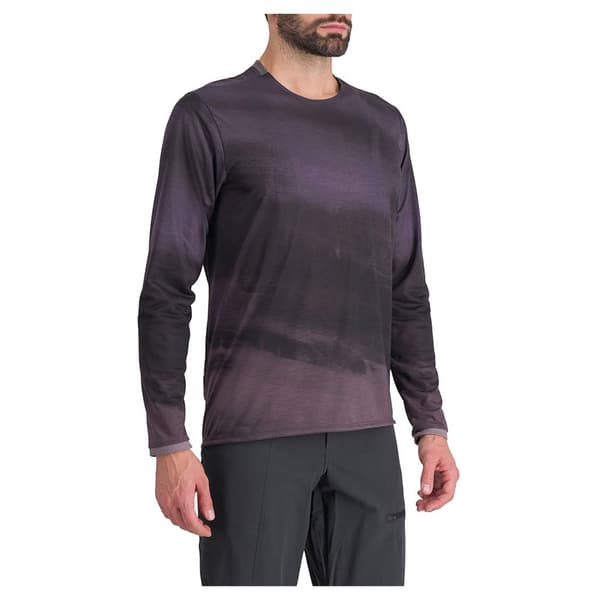 Sportful Langærmet T-shirt Flow Giara Lilla L Mand