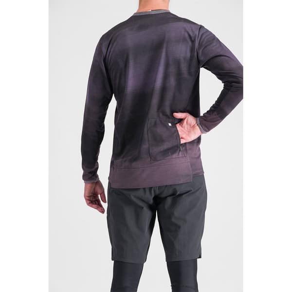Sportful Langærmet T-shirt Flow Giara Lilla L Mand