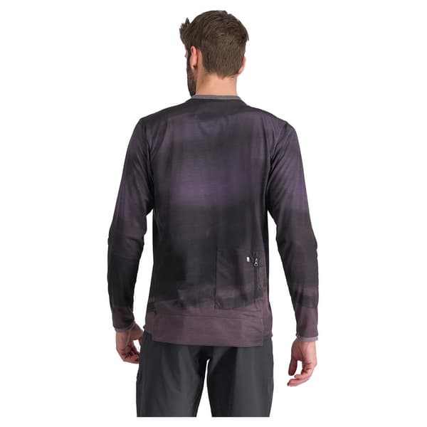 Sportful Langærmet T-shirt Flow Giara Lilla L Mand