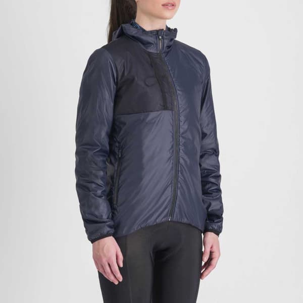 Sportful Jakke Supergiara Puffy Blå M Kvinde