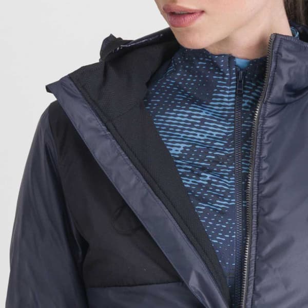 Sportful Jakke Supergiara Puffy Blå M Kvinde