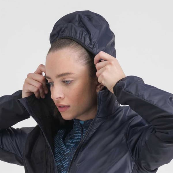 Sportful Jakke Supergiara Puffy Blå M Kvinde