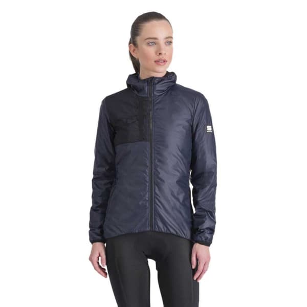 Sportful Jakke Supergiara Puffy Blå M Kvinde
