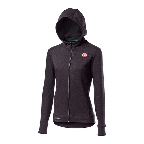 Castelli Luvtröja Milano Svart M Kvinna