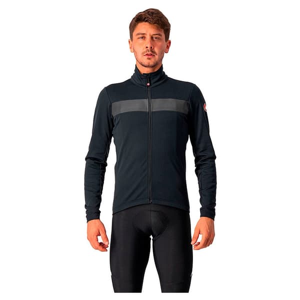 Castelli Jakke Raddoppia 3 Sort M Mand