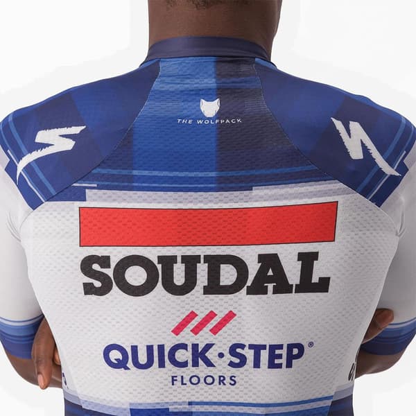 Castelli Lyhythihainen Jersey Aero Race 6.1 Soudal Quick-step 2023 Monivärinen L Mies