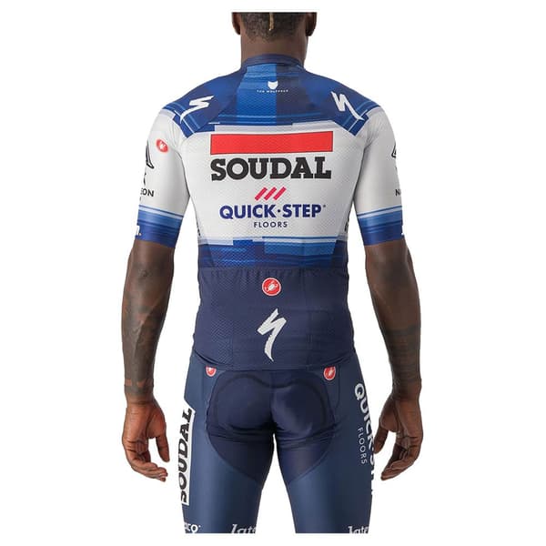 Castelli Lyhythihainen Jersey Aero Race 6.1 Soudal Quick-step 2023 Monivärinen L Mies