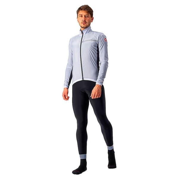 Castelli Jacka Squadra Stretch Blå 2XL Man