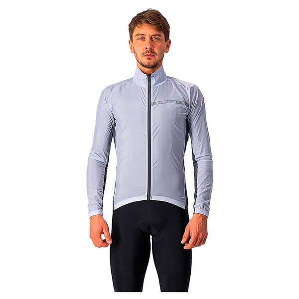 Castelli Jacka Squadra Stretch Blå 2XL Man