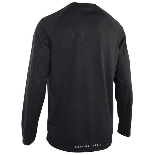Ion Langærmet T-shirt Logo Sort S Mand