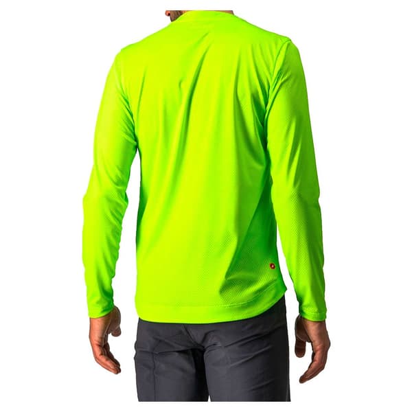 Castelli Langærmet T-shirt Trail Tech Gul M Mand