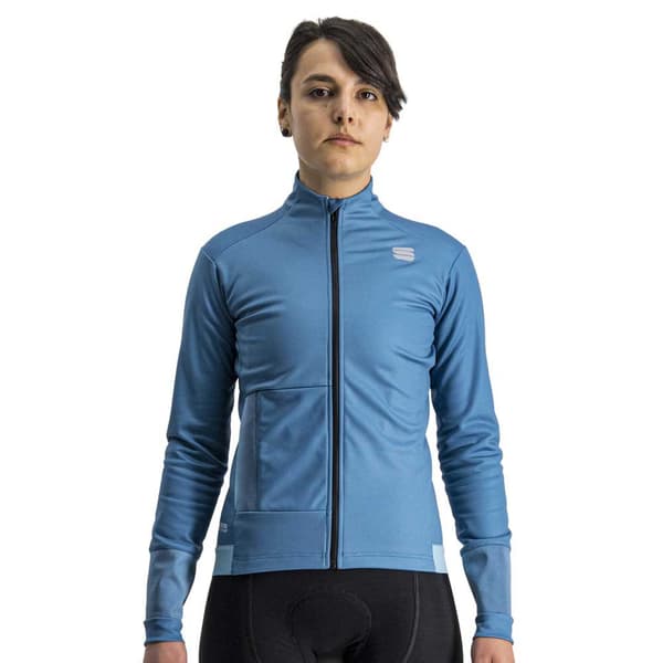 Sportful Jacka Super Blå M Kvinna