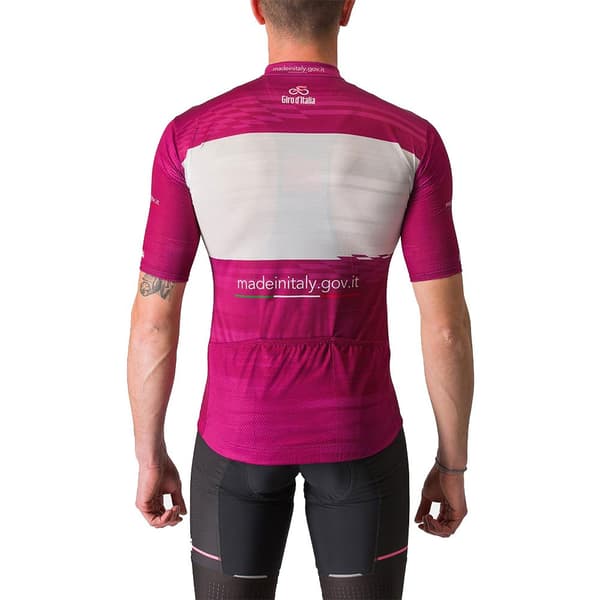 Castelli Kortærmet Trøje #giro106 Competizione Rosa L Mand