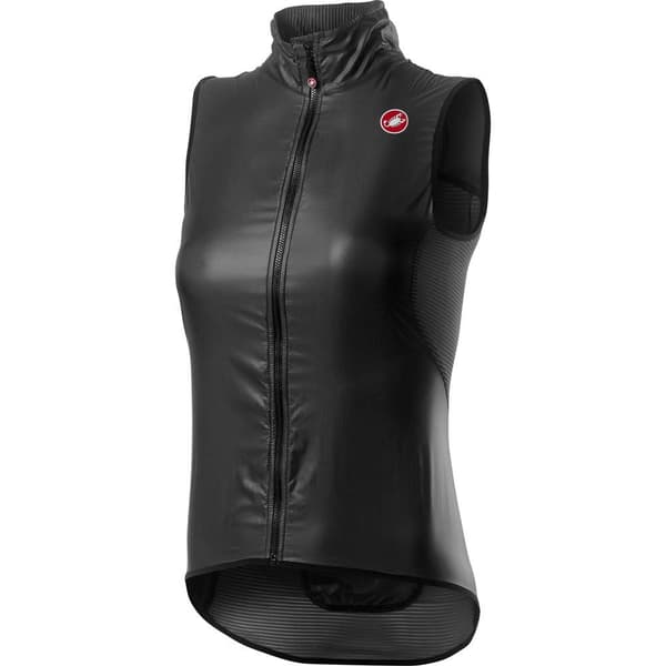 Castelli Gilet Aria Grå L Kvinde