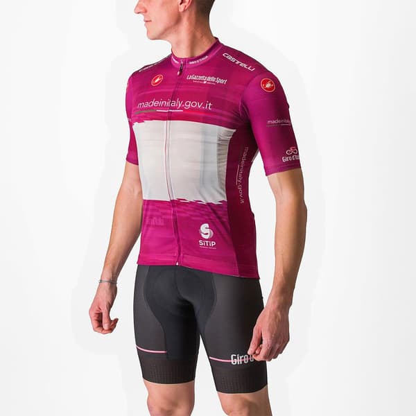 Castelli Kortärmad Tröja #giro106 Competizione Rosa XL Man